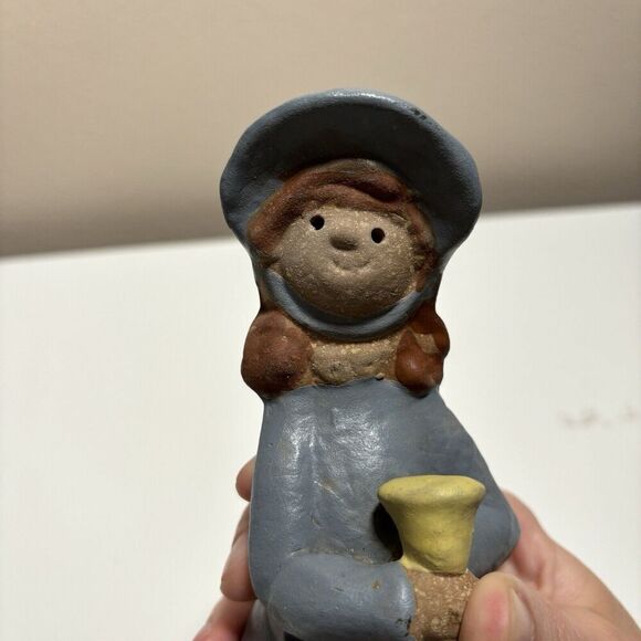 Vtg Metlox Potteries Poppet Poppytrail Salvation Army JOY Bell Ringer‎ Figurine - Picture 5 of 7